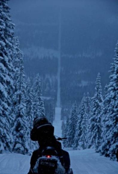 Frontera Noruega-Suecia.