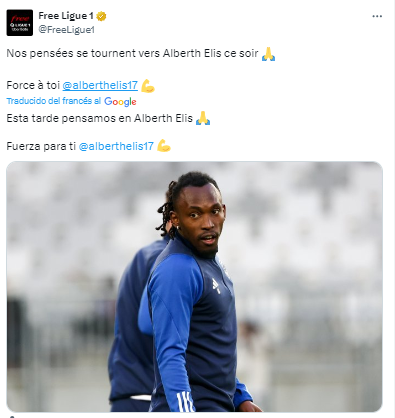 Las reacciones en redes sociales tras la noticia de Albetrh Elis en la Ligue 2 de Francia.