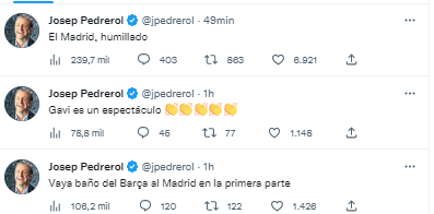 Periodista atiza contra Barça, Faitelson habló y burlas al Madrid