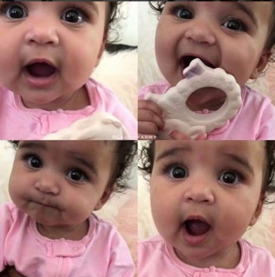 ¡Adorable! Así luce Dream Kardashian a sus 6 meses