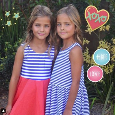 Las gemelas más bellas del mundo