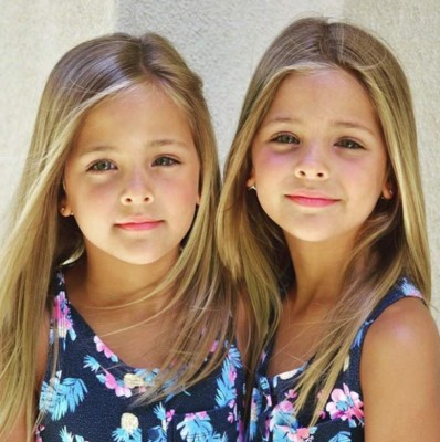 Las gemelas más bellas del mundo