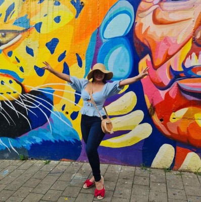 Milagro Flores comparte fotos de sus vacaciones en Colombia