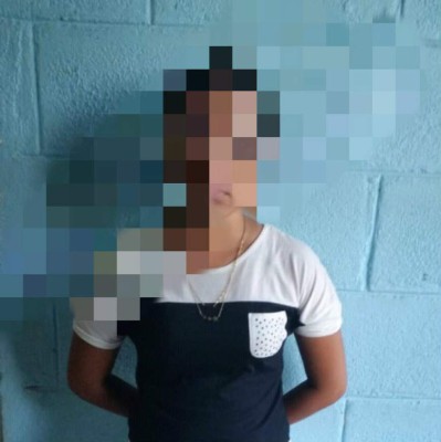 Capturan a presunta extorsionadora de la pandilla 18 en San Pedro Sula