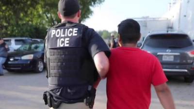 Agentes del ICE arrestaron a 79 indocumentados en Virginia y Washington D.C./Twitter.