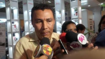 Ebal Díaz en San Pedro Sula en ExpoEnergía 2016.