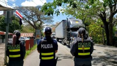 El Gobierno de Costa Rica desde hoy cierra sus fronteras a choferes que transportan carga desde cualquier país de Centroamérica.
