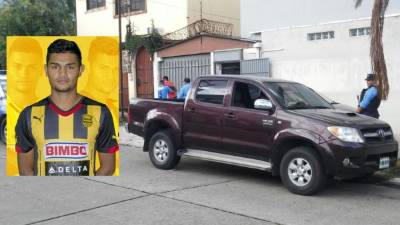 Al lugar del crimen llegó el joven futbolista Darwin Arita y no pudo contener las lágrimas.