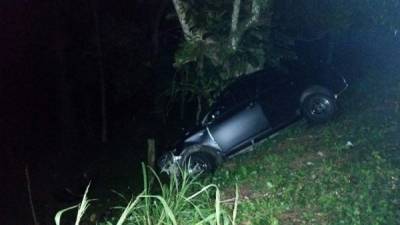 El accidente automovilístico ocurrió en la carretera CA-13 en el municipio de San Francisco, Atlántida.