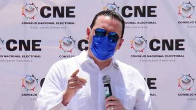 Kelvin Aguirre, presidente del Consejo Nacional Electoral (CNE).