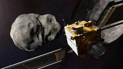 La nave de la NASA impactará contra un asteroide para desviarlo de su curso.