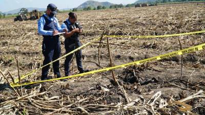 Al menos cinco osamentas humanas fueron encontradas este martes (7 de febrero de 2023) en una cañera cercana al sector Chamelecón, en San Pedro Sula, zona norte de Honduras.