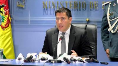 El ministro de Defensa de Bolivia, Javier Zavaleta. EFE/Archivo