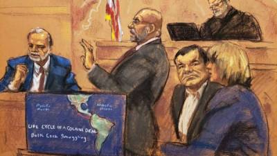 El Chapo, de 61 años, enfrenta una sentencia de cadena perpetua en una prisión de máxima seguridad en EEUU.