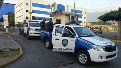 Bográn fue llevado bajo el resguardo de la Policía.