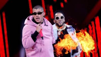 El cantante Bad Bunny.