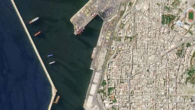 Imágenes satelitales captan buques rusos que supuestamente transportan granos ucranianos robados.