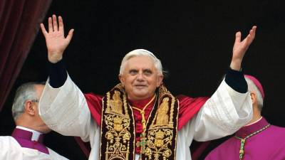 Benedicto XVI en una fotografía durante su pontificado.