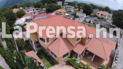 La Fiscalía ordenó de nuevo el aseguramiento de la lujosa mansión en la colonia Zerón, de San Pedro Sula.