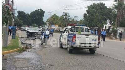 El crimen ocurrió en la segunda calle salida a La Lima a eso de las 11:00 am.