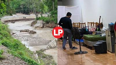 Al menos 37 familias fueron albergadas en la Casa de la Cultura en Potrerillos, Cortés.