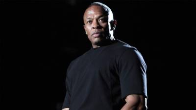 El productor, rapero, actor y empresario estadounidense Dr. Dre.