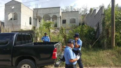 La Policía llegó hasta la dantesca escena.