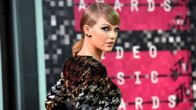 Taylor Swift en los premios MTV Video Music Awards 2015.