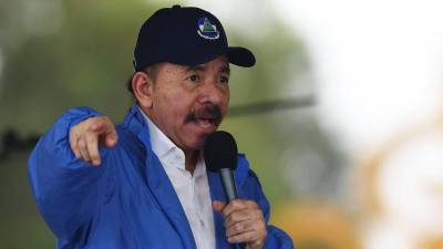 El presidente de Nicaragua, Daniel Ortega.