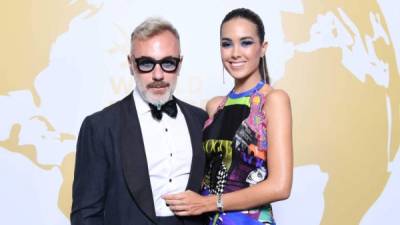 Gianluca Vacchi y Sharon Fonseca iniciaron su relación en 2018.