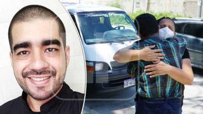 La familia de Germán Licona llegó a reclamar el cadáver a la morgue sampedrana.