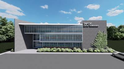 El director de Infop presentó el proyecto al consejo directivo; así se verán los centros una vez y finalice su construcción en 2025.