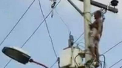 El hombre asegura que sobrevivió de milagro.