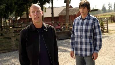 Michael Rosenbaum y Tom Welling en una escena de 'Smallville'.