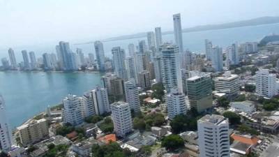 El hecho ocurrió en la zona de Bocagrande de Cartagena, Colombia.