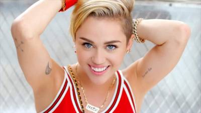 La controversial cantante Miley Cyrus.