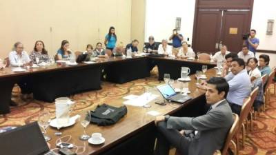 La APJ desarrolla conversatorio con la sociedad civil del Valle de Sula en San Pedro Sula.