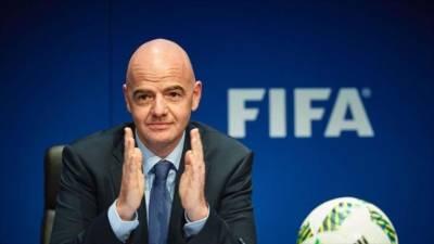 El presidente de la FIFA, Gianni Infantino.