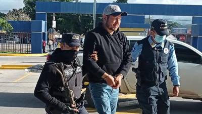 Alex Ostin Cáceres fue capturado después de varios meses de seguimiento.