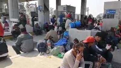 Los migrantes salieron desde Chiapas el pasado 23 de octubre. Agencia Reforma