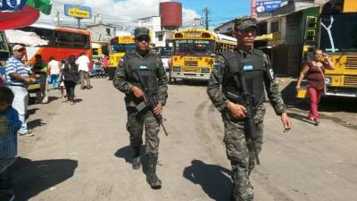 Elementos de la Policía Militar y de la Preventiva montan fuertes operativos en las principales ciudades del país.