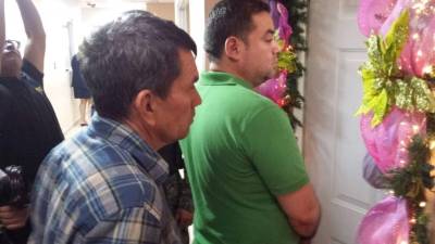 Los supuestos testaferros durante una de sus audiencias. Foto de archivo.