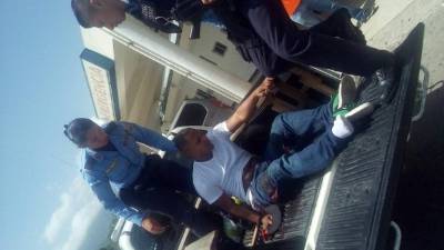 Marco Tulio Ávila Fuentes de 30 años, supuesto miembro de la banda, resultó herido en el enfrentamiento.