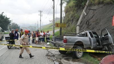 Los dos hombres heridos fueron trasladados a centros médicos de San Pedro Sula.