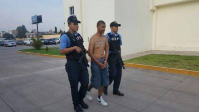 Al pandillero lo capturaron agentes del Centro Antipandillas Transnacional.