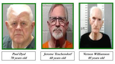 Paul Dyal de 78 años de edad fue arrestado por la Oficina del Sheriff de Jacksonville.