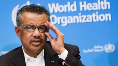 El director general de la OMS, Tedros Adhanom Ghebreyesus./AFP.