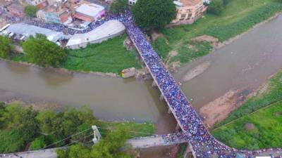 La marcha se ha desplazado por el centro de la capital hondureña este domingo.