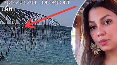 A una semana de intensa búsqueda circulan las imágenes de Angie Samantha Peña a bordo de la jetsky momentos antes de desaparecer.