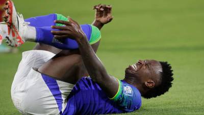 Vinicius lesionado en el Brasil-Colombia y alarma en el Real Madrid